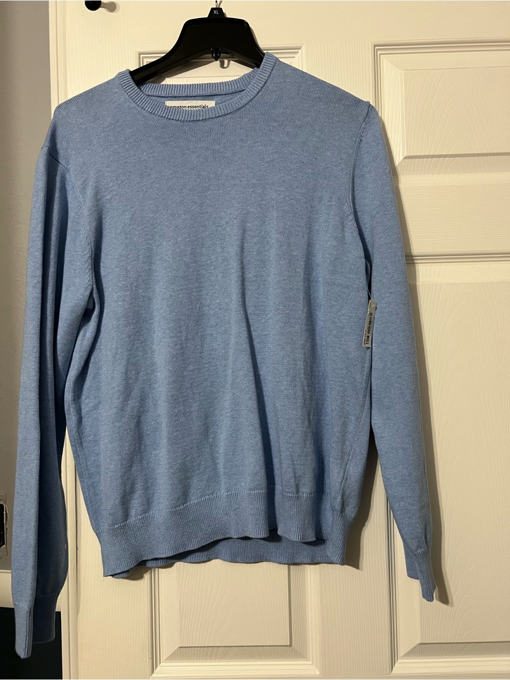 Amazon Essentials Men’s Sky Blue Crewneck Sweater